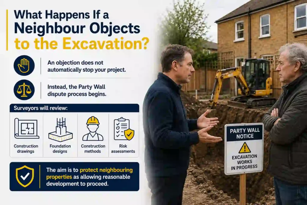 The Complete Guide to Section 6 Excavation Notices 3 What Happens If a Neighbour Objects to the Excavation East-Grinstead